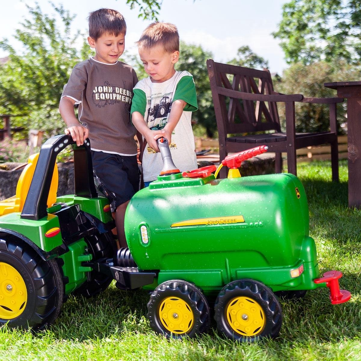 Rolly Toys John Deere Tanker Met Pomp - Groen