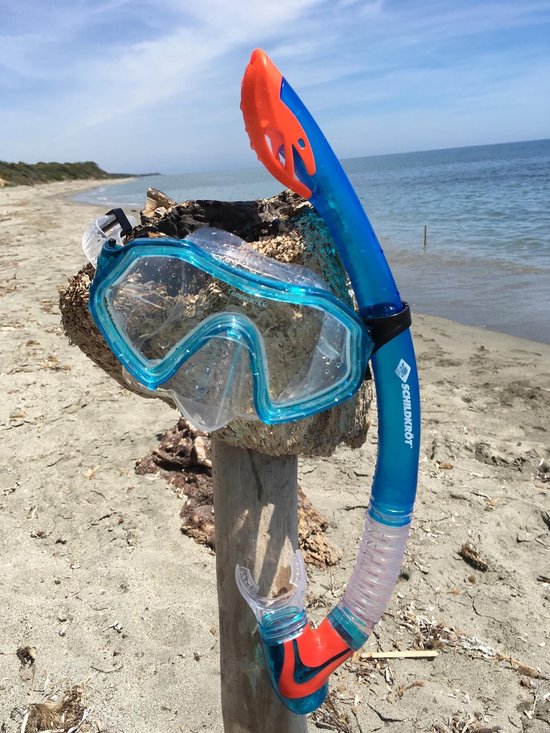 Schildkröt Snorkelset Barbados Junior 2-delig - Blauw