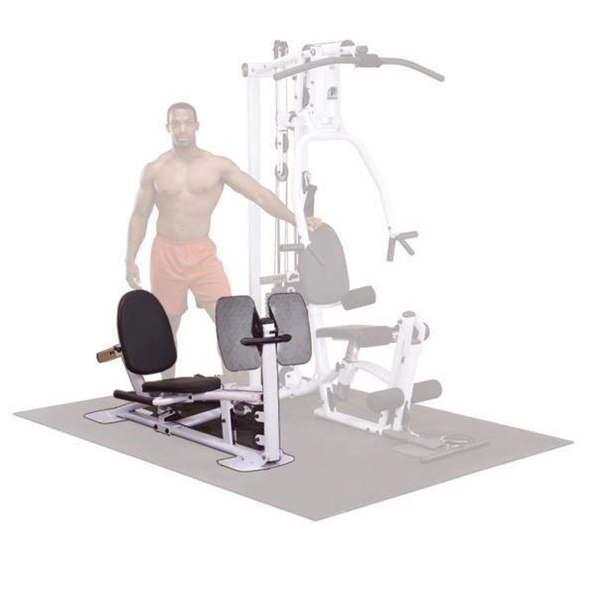 Powerline Beentrainer - Plpx Leg Press - Grijs