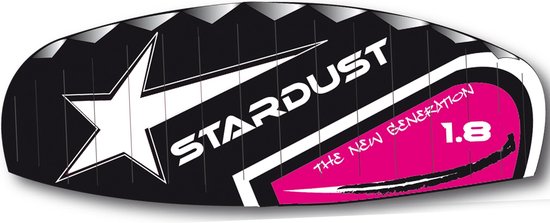 Rhombus Stardust 1.8 Vlieger - Zwart