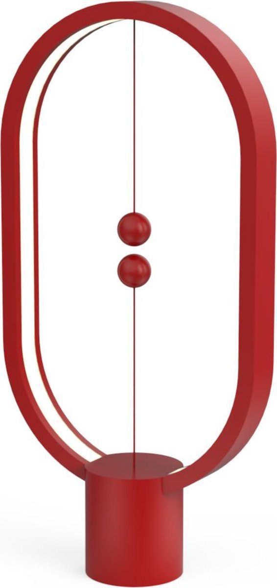 Allocacoc Heng Balance Lamp Usb Elipse - Rood