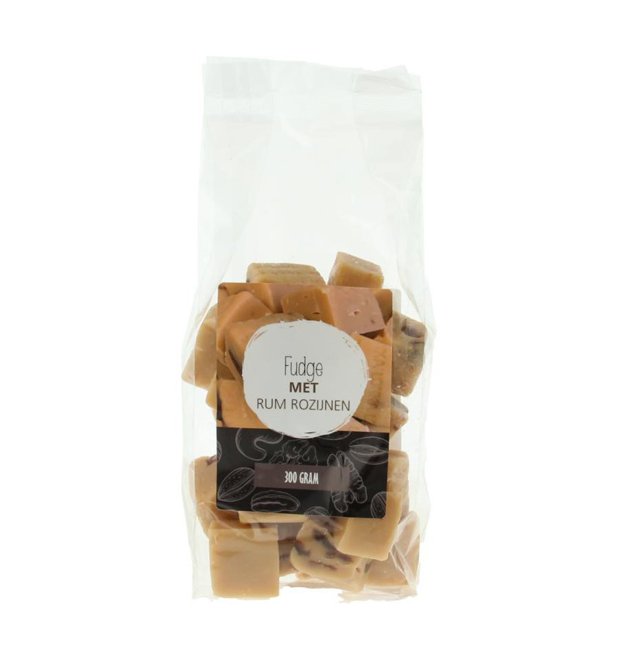 Mijnnatuurwinkel Fudge rum rozijnen