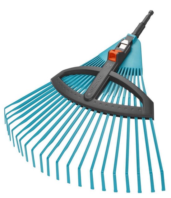 GARDENA Combisystem Verstelbare Bladhark - Turquoise