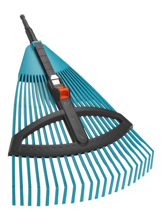 GARDENA Combisystem Verstelbare Bladhark - Turquoise