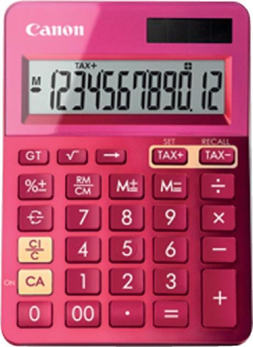 Canon Rekenmachine Ls-123k - Roze
