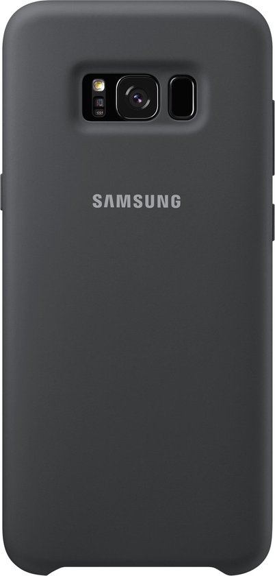 Samsung Donkergrijze Originele Silicone Cover Voor De Galaxy S8 Plus - Negro