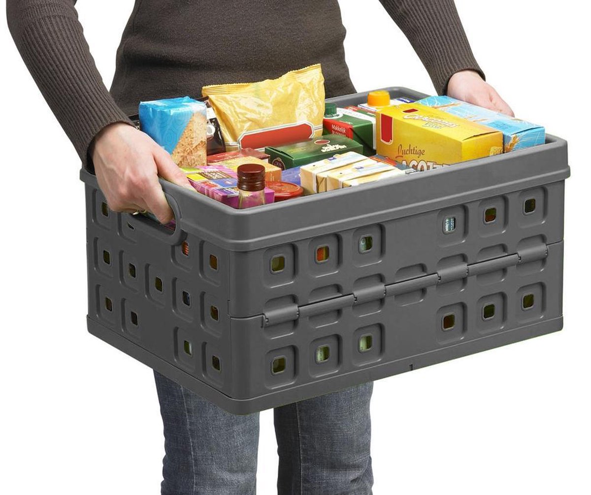 Sunware Square vouwkrat - Grijs