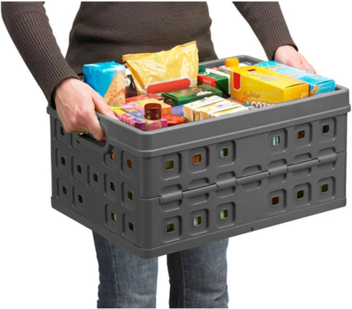 Sunware Square vouwkrat - Grijs