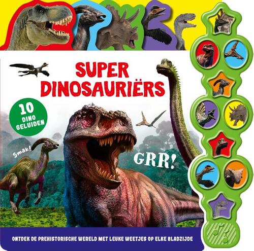 Top1Toys Geluidenboek - Superdinosauriërs
