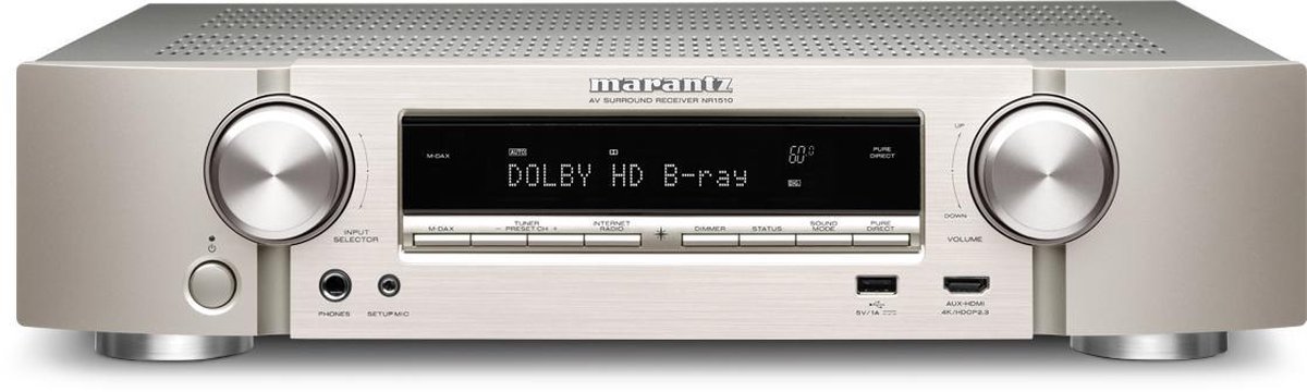 Marantz NR1510 Zilver - Zwart