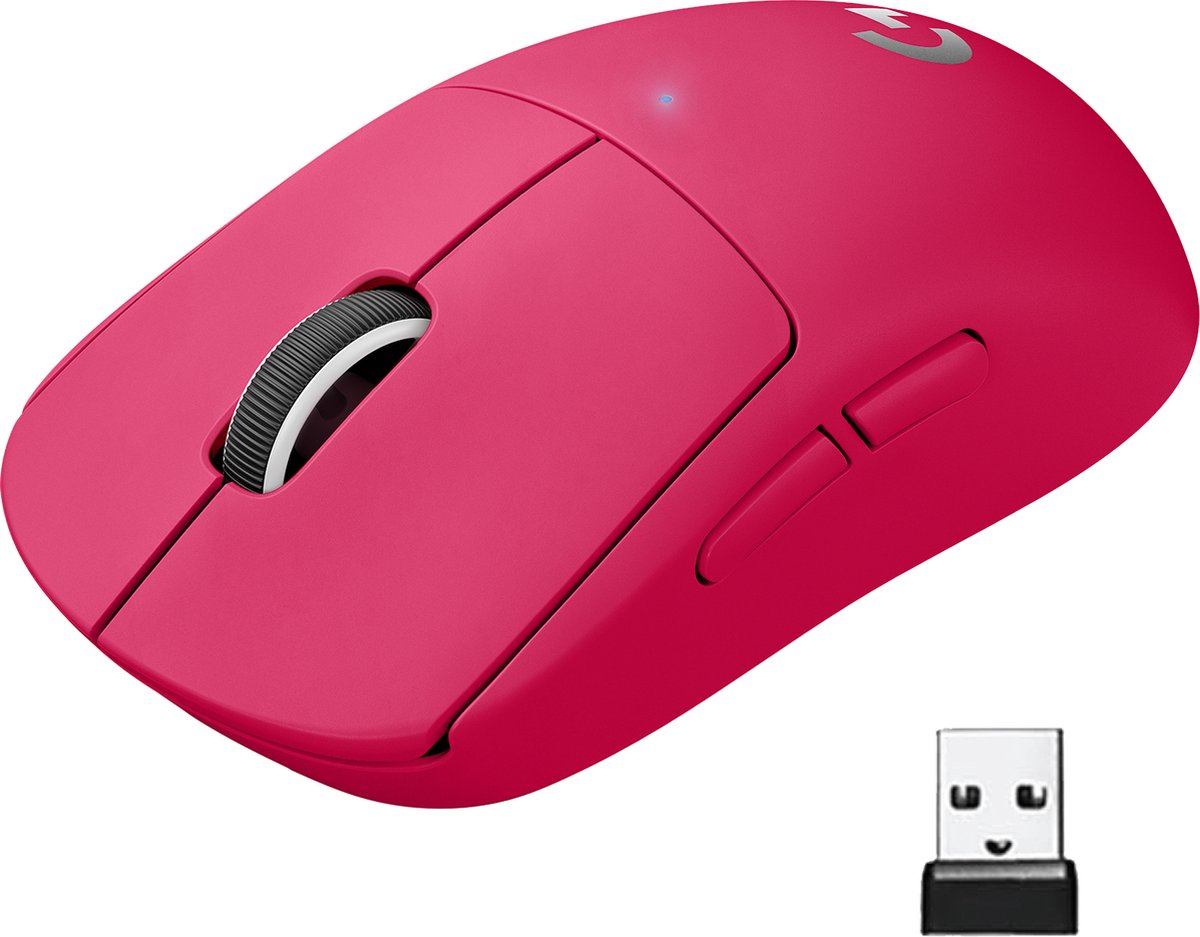 Logitech Pro X Superlight Draadloze Gaming Muis - Roze