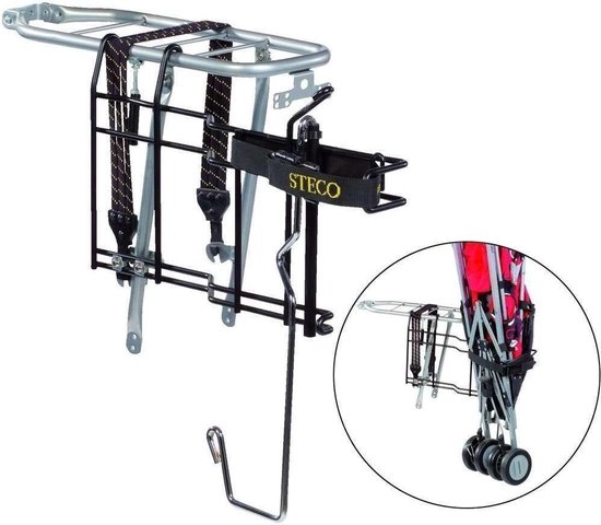 Steco Buggy-mee De Luxe 7 Kg - Zwart