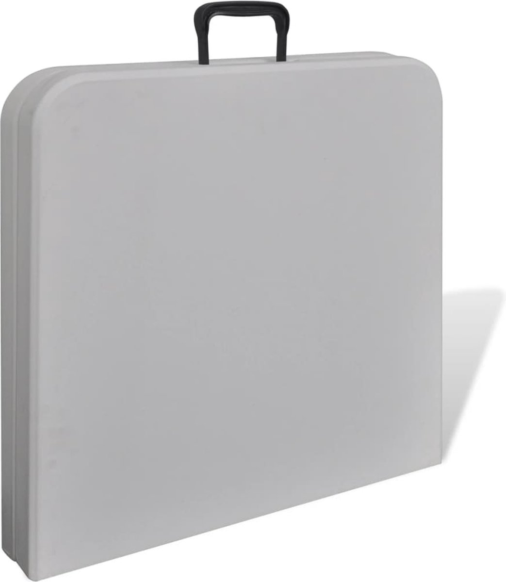 Klaptafel Voor Buiten 122 Cm Hdpe Wit