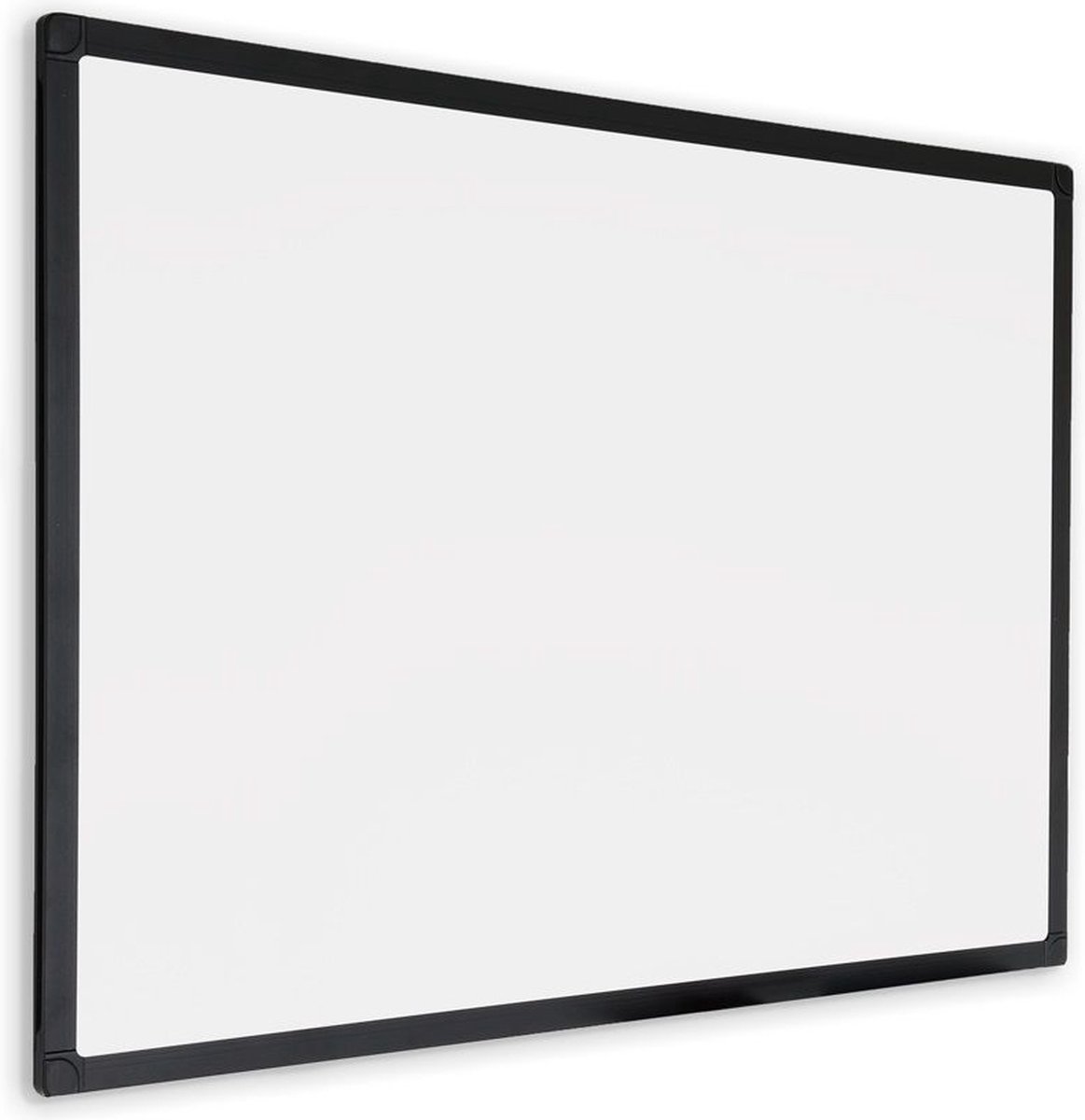 IVOL Whiteboard Met Frame - Magnetisch - 100x150 Cm - Zwart