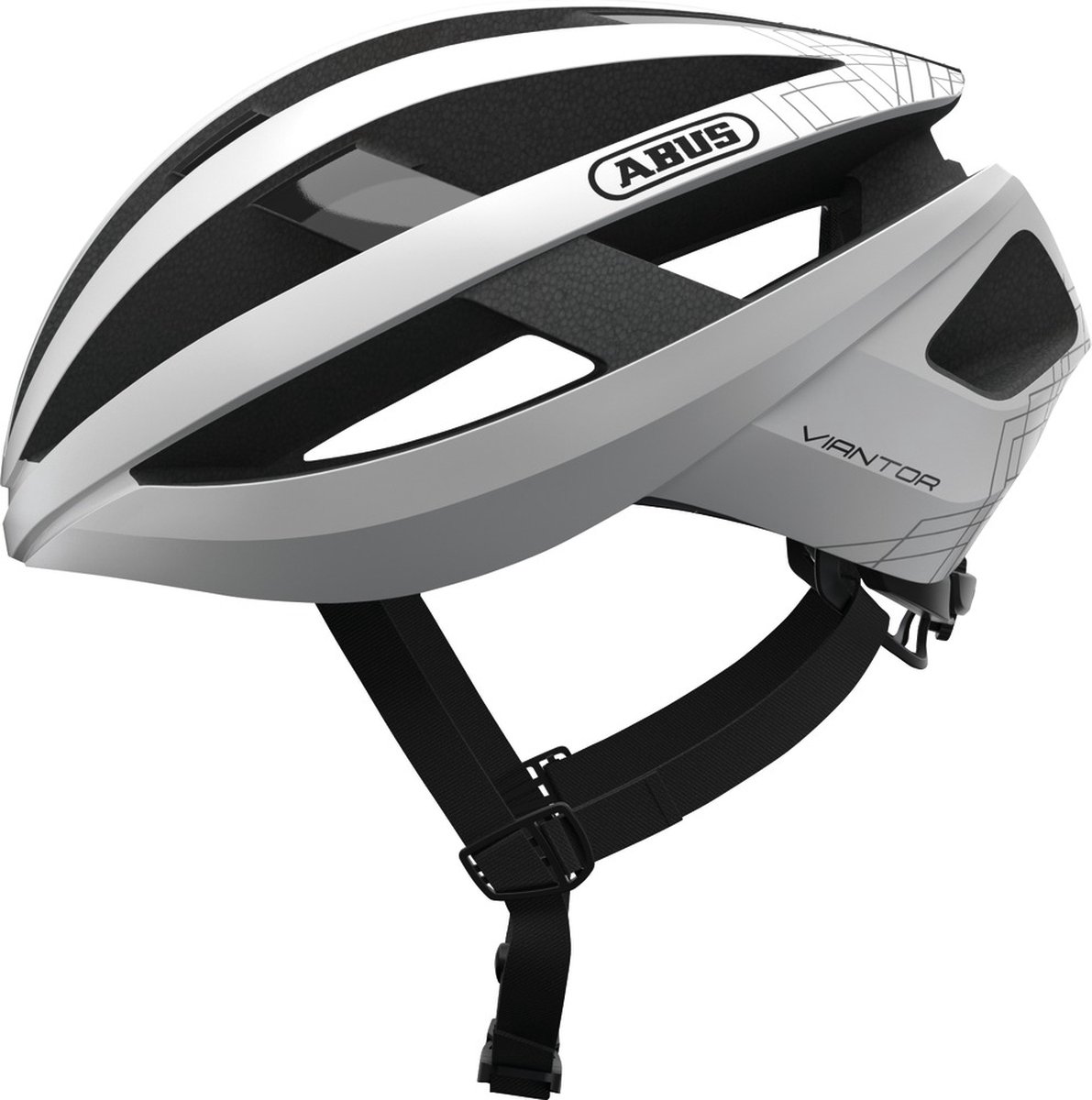 Abus Viantor White Polar M Fietshelm