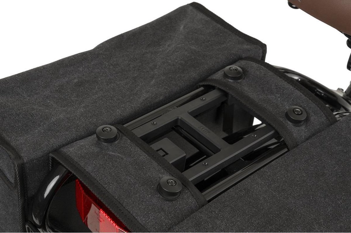 Fastrider Celo Trend Dubbele Fietstas - Grijs