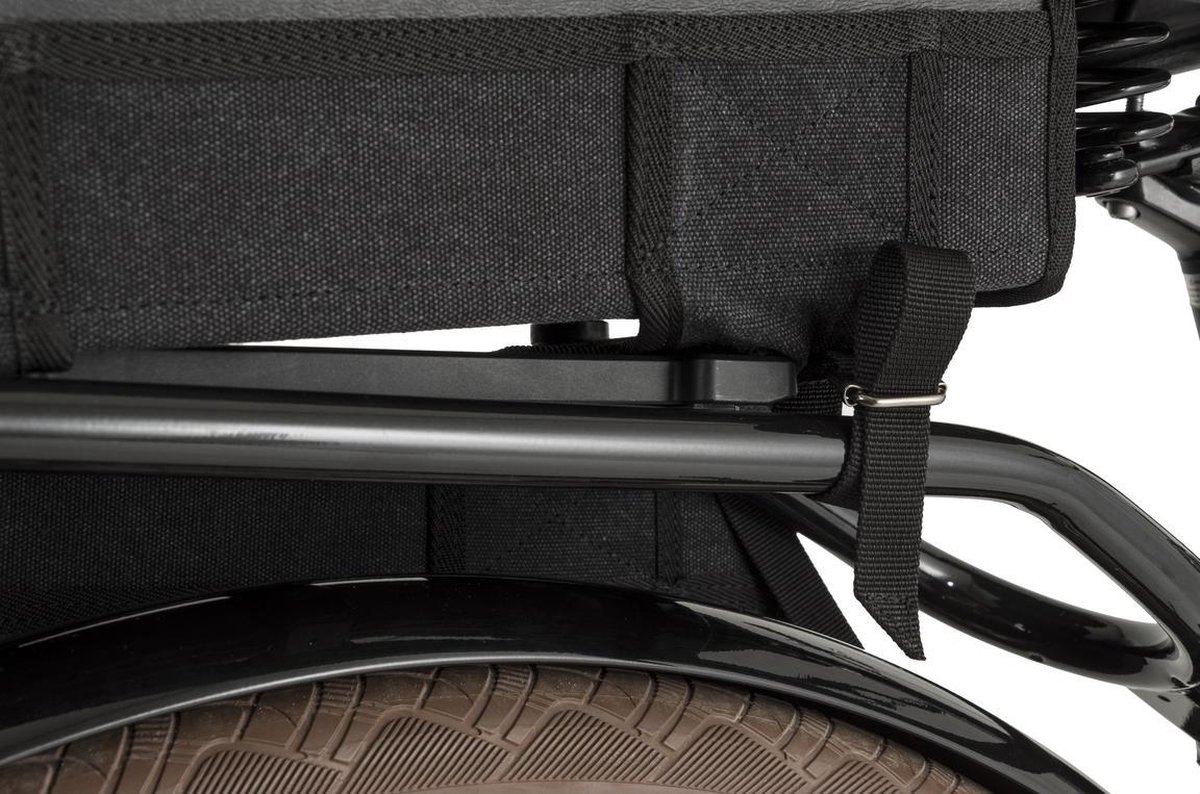 Fastrider Celo Trend Dubbele Fietstas - Grijs