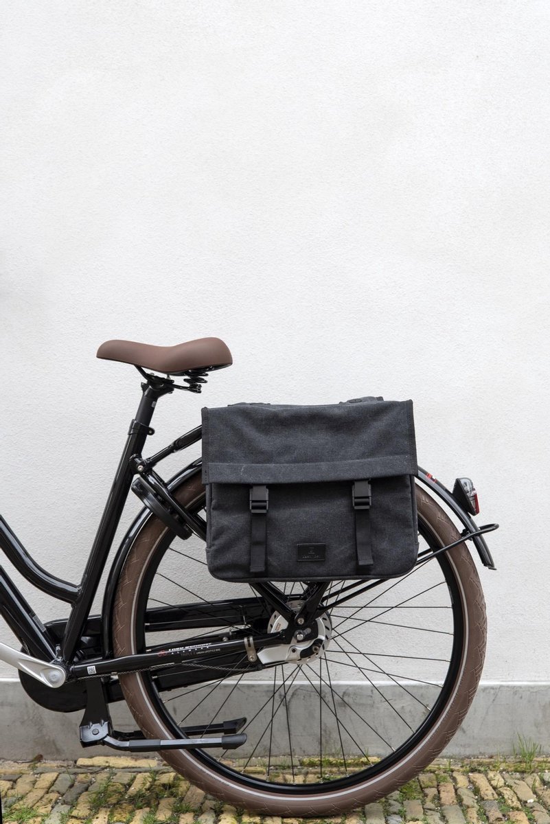 Fastrider Celo Trend Dubbele Fietstas - Grijs