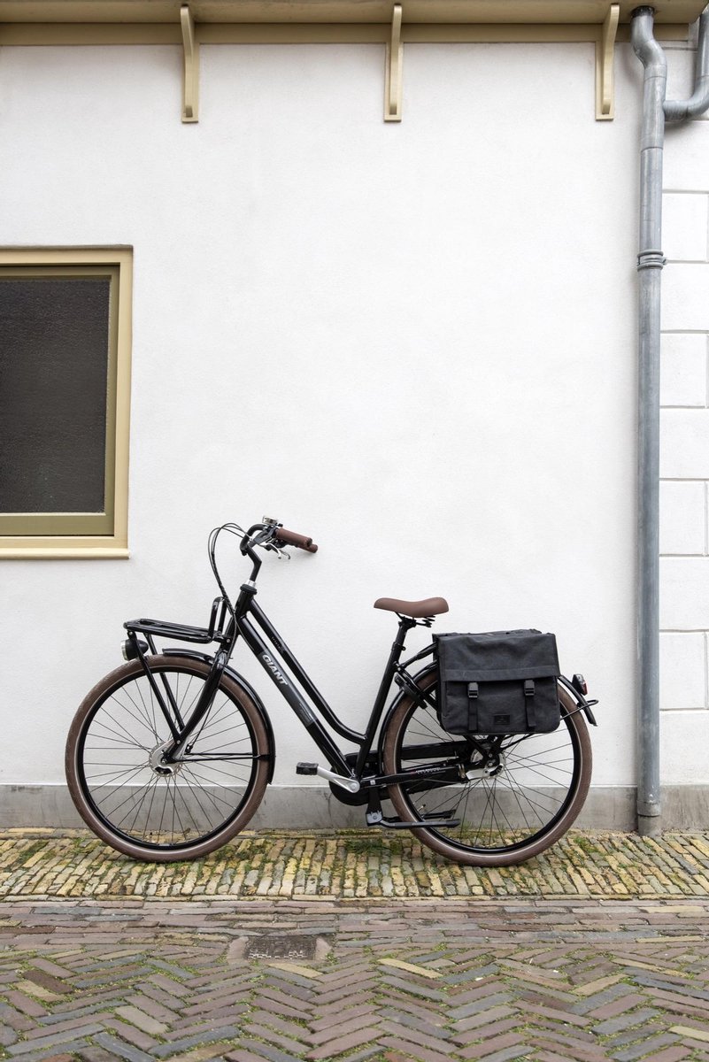 Fastrider Celo Trend Dubbele Fietstas - Grijs