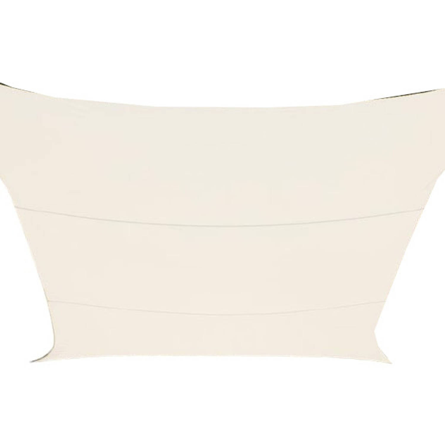 Perel Schaduwdoek Rechthoekig 2 X 3 Meter Polyester Crème - Beige