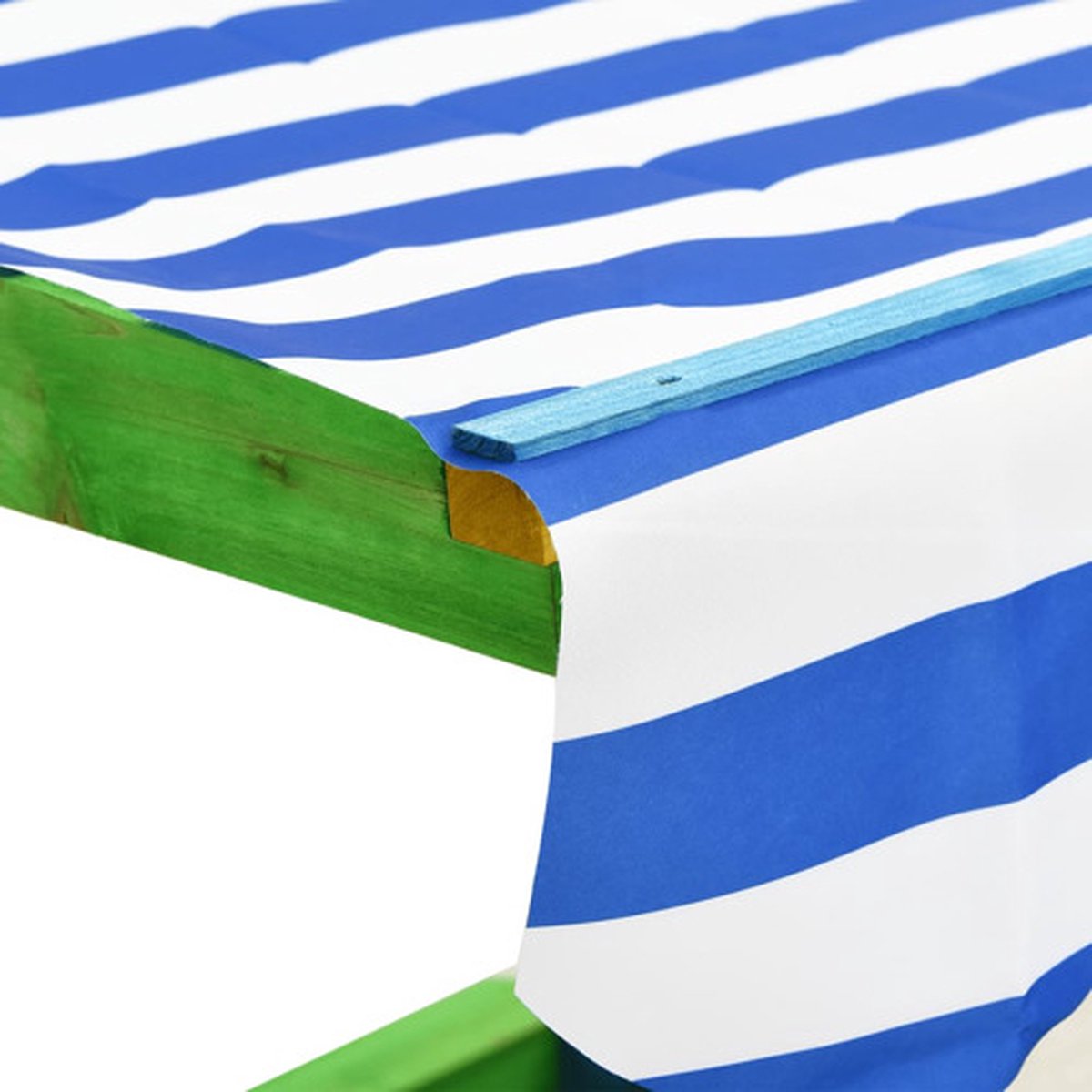 Vidaxl Zandbak Met Verstelbaar Dak Uv50 Vurenhout Meerkleurig