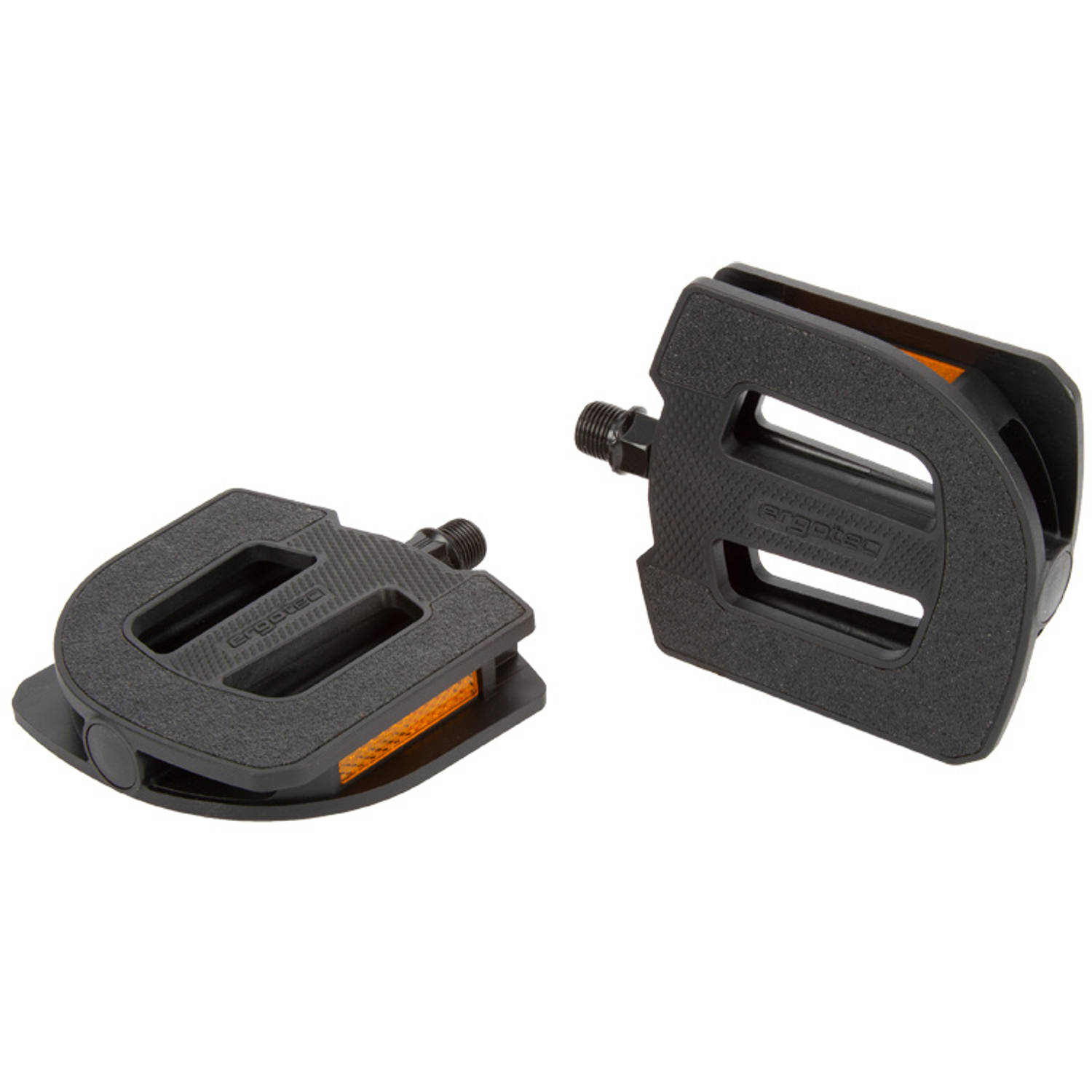 Ergotec Platformpedalen Ep-s Anti-slip 9/16 Inch 2 Stuks - Zwart