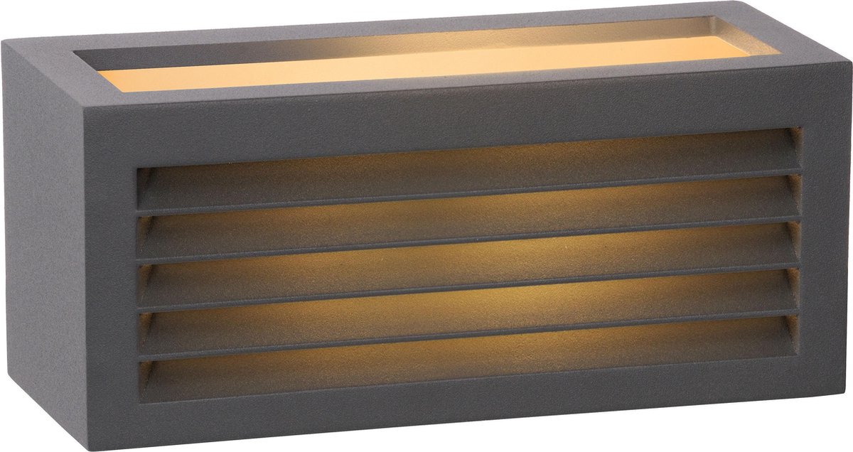 Lucide - Dimo Wandlamp Buiten - - Zwart