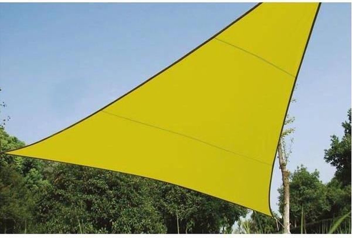 Velleman Schaduwdoek Driehoek 3,6x3,6x3,6 Licht - Groen