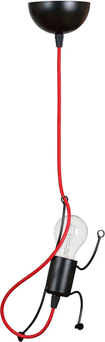 Lamponline Hanglamp Bobi E27 - Zwart