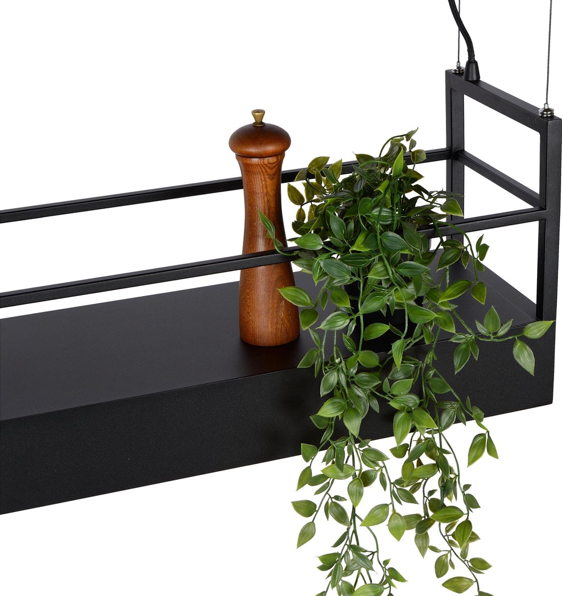 Lucide Miravelle - Hanglamp - 6xgu10 - Zwart