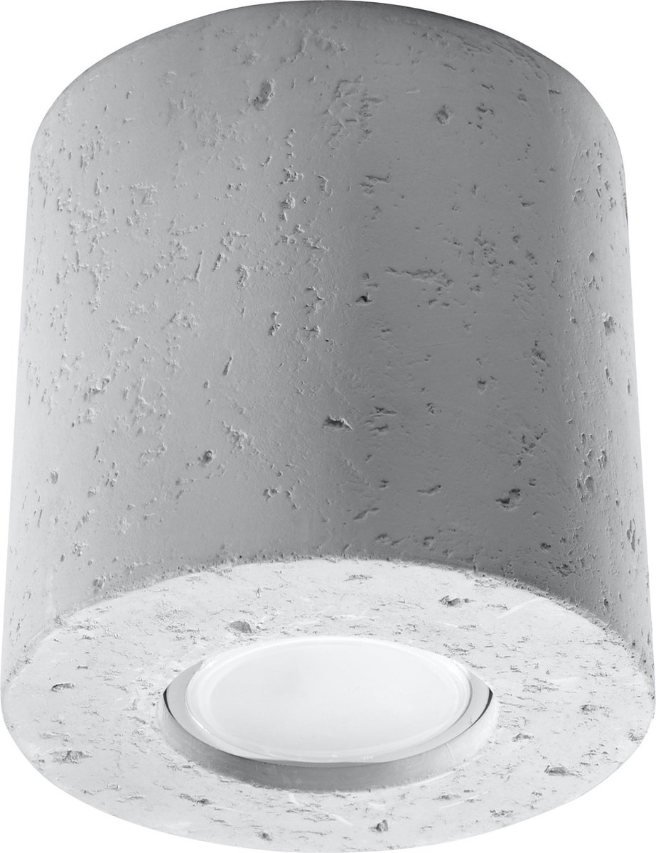 Lamponline Plafondlamp Orbis Beton - Grijs