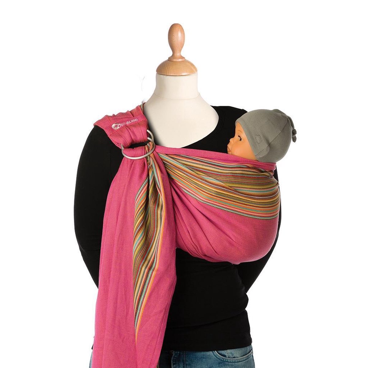 Babylonia Draagdoek - Bb-sling - Pink Pepper - Unpadded - Roze