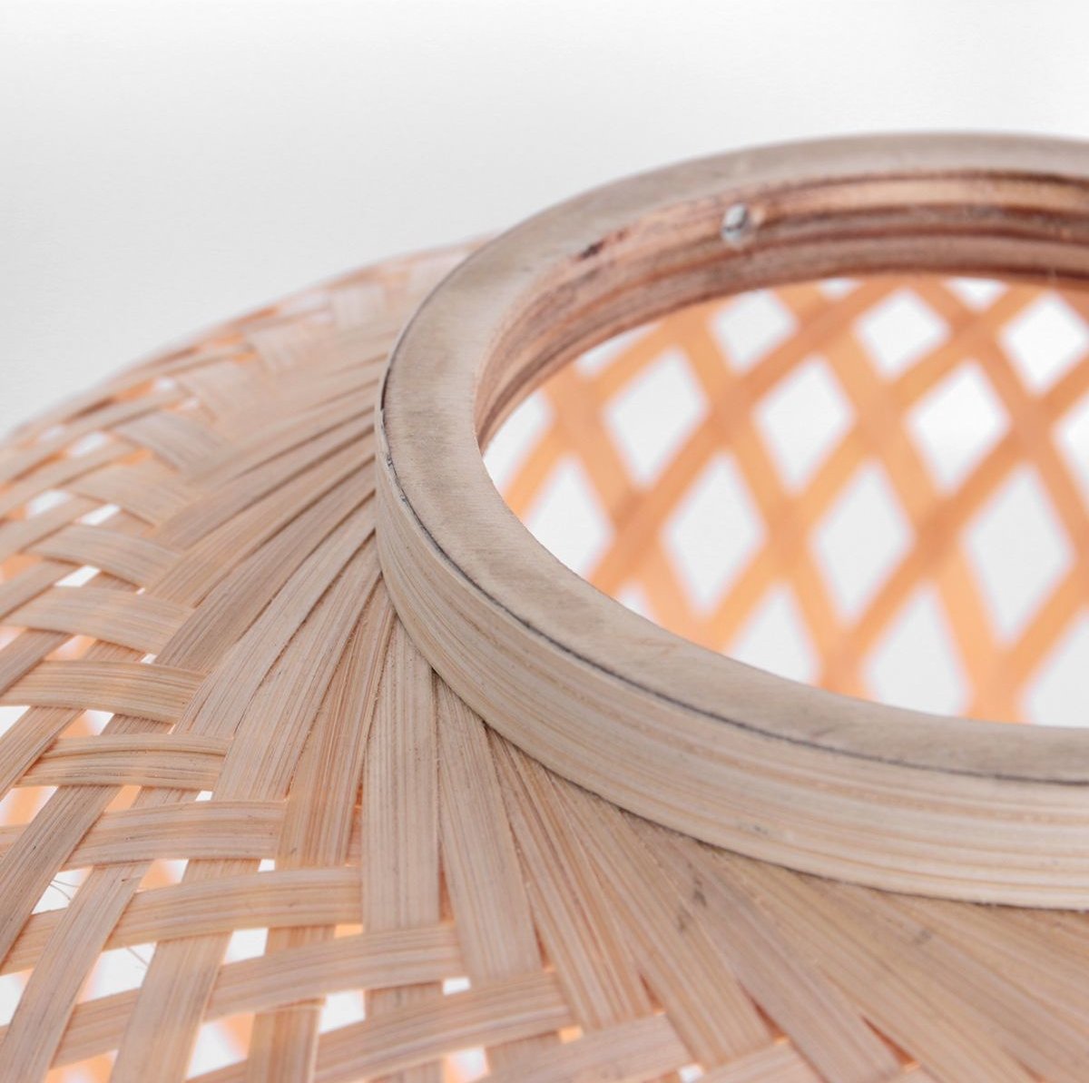 Steinhauer Tafellamp Maze H 30 Cm Bamboe - Beige