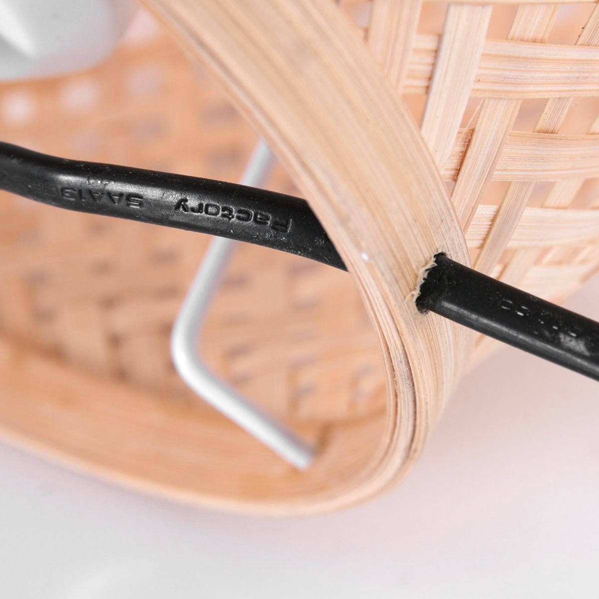 Steinhauer Tafellamp Maze H 30 Cm Bamboe - Beige