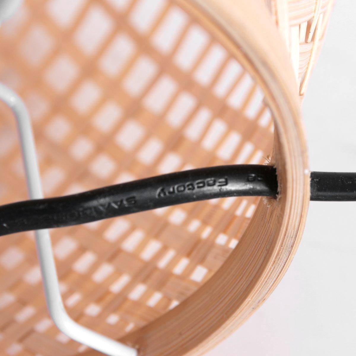 Steinhauer Tafellamp Maze H 30 Cm Bamboe - Beige