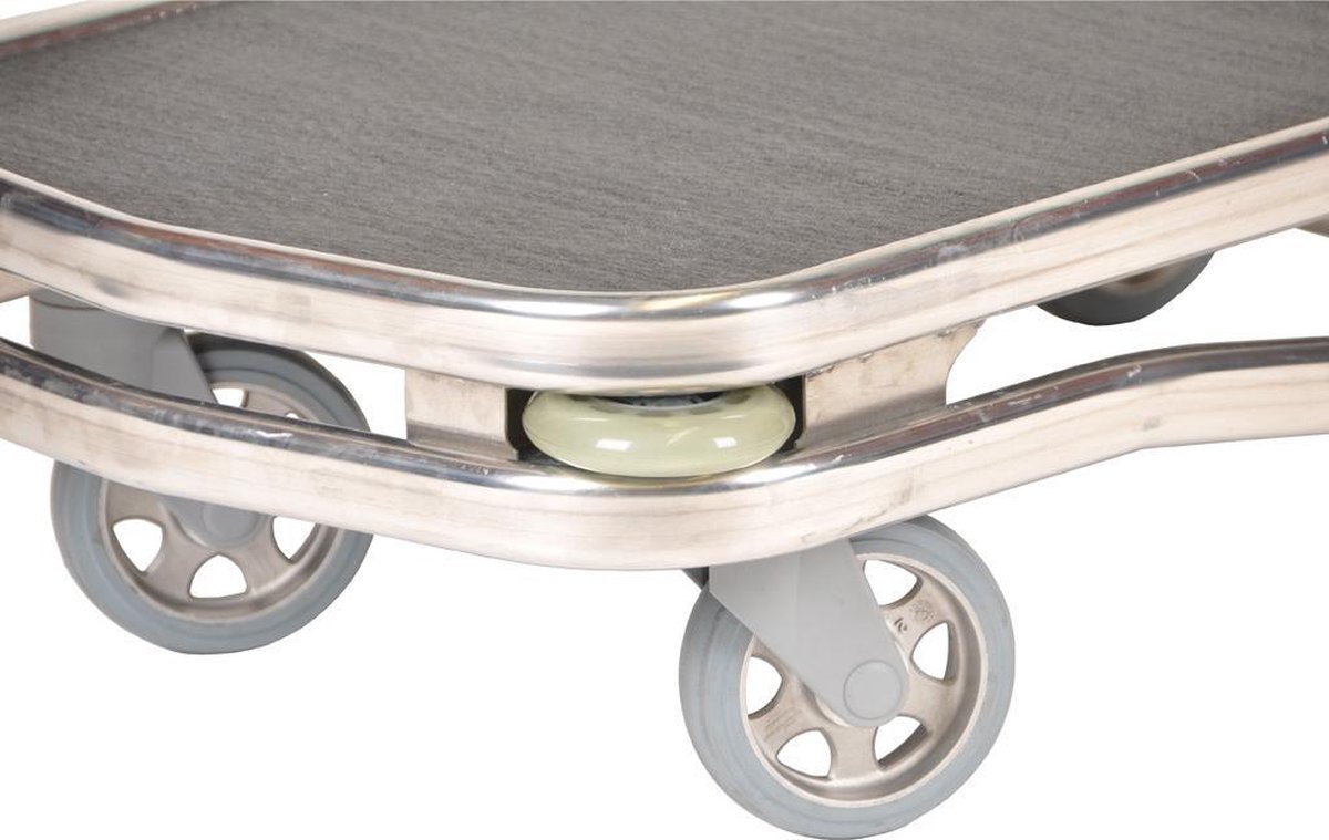 Matador Rebel L Inklapbare Plateauwagen, Lvm. 400 Kg 1200 Mm X 620 Mm - Grijs