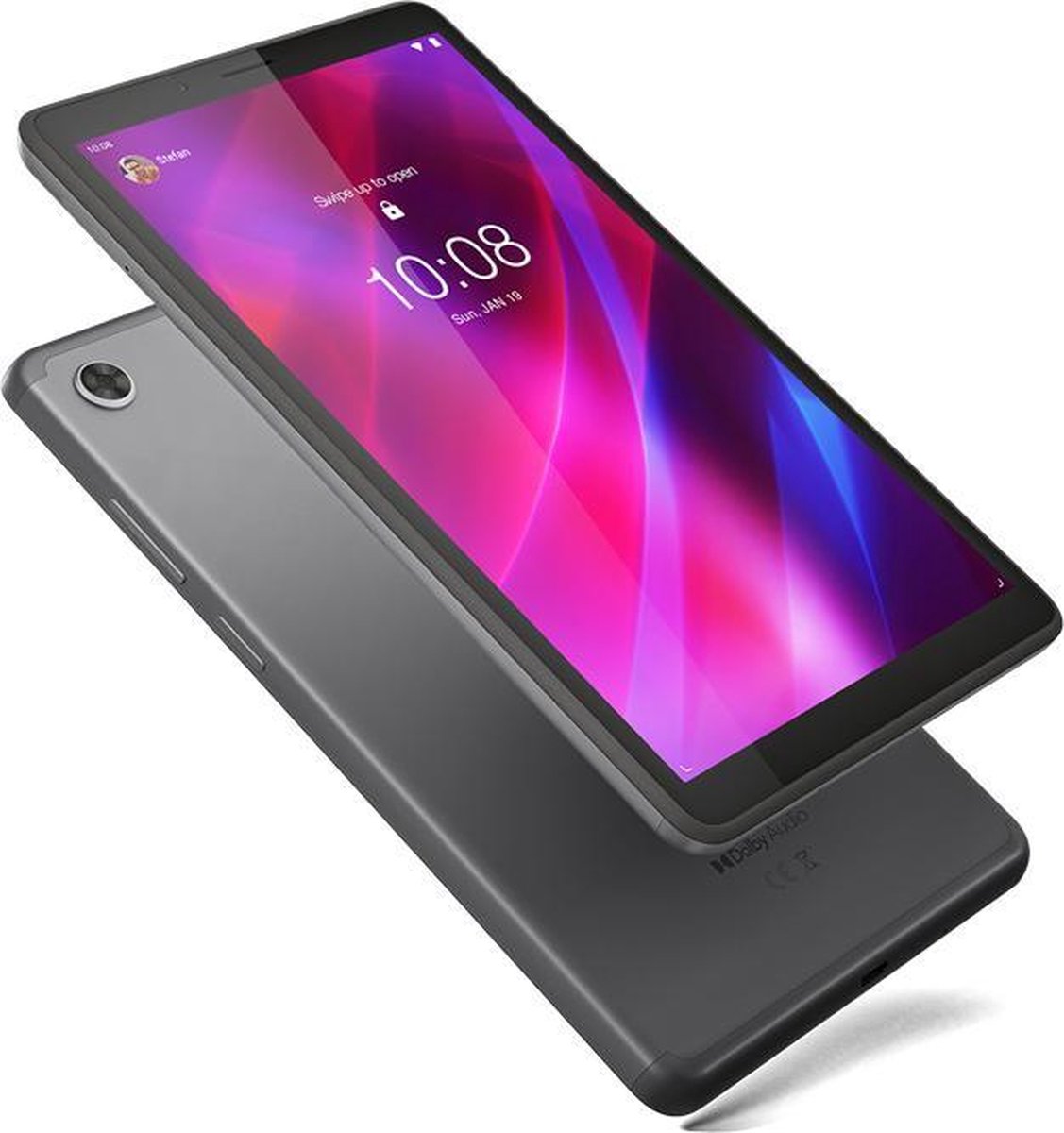 Lenovo M7 3e Generatie Touch-tablet - 7 Hd - 2 Gb Ram - 32 Gb Opslag - Android 11 - Platinium - Grijs