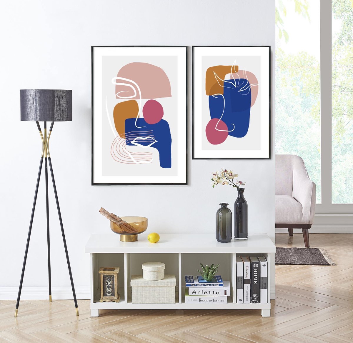 Acaza Aluminium Fotokader, Fotolijst Met Formaat 50 Cm X 75 Cm, Plexiglas,e Rand - Zwart