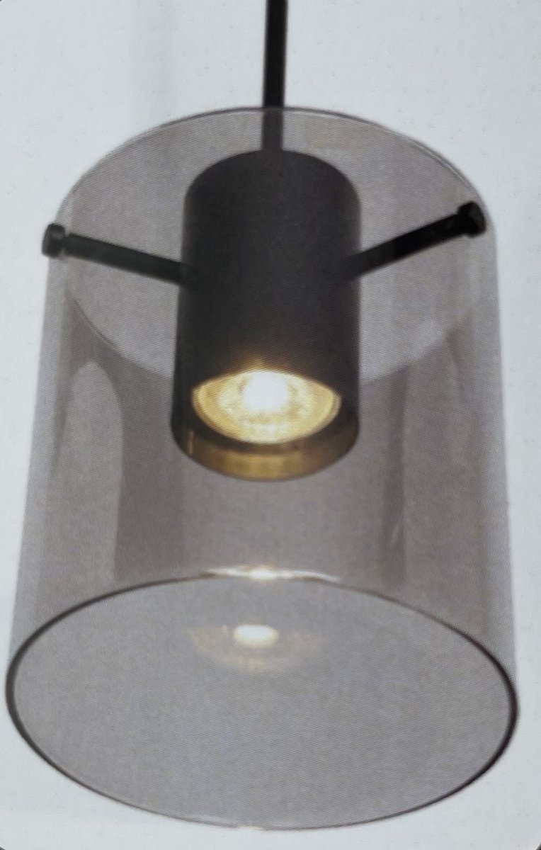 Freelight Hanglamp Interno 3 Lichts L 100 Cm - Zwart