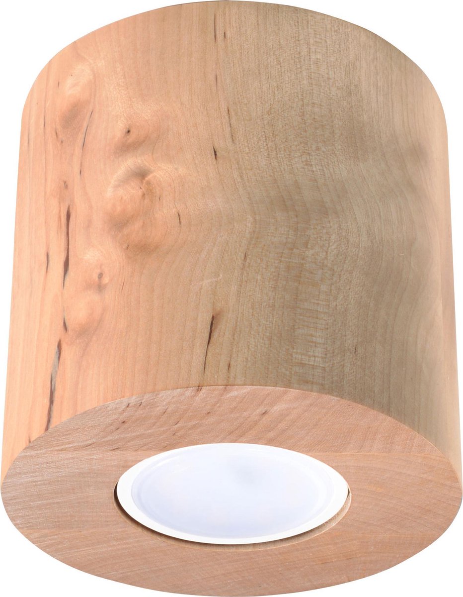 Lamponline Plafondlamp Orbis Hout - Bruin