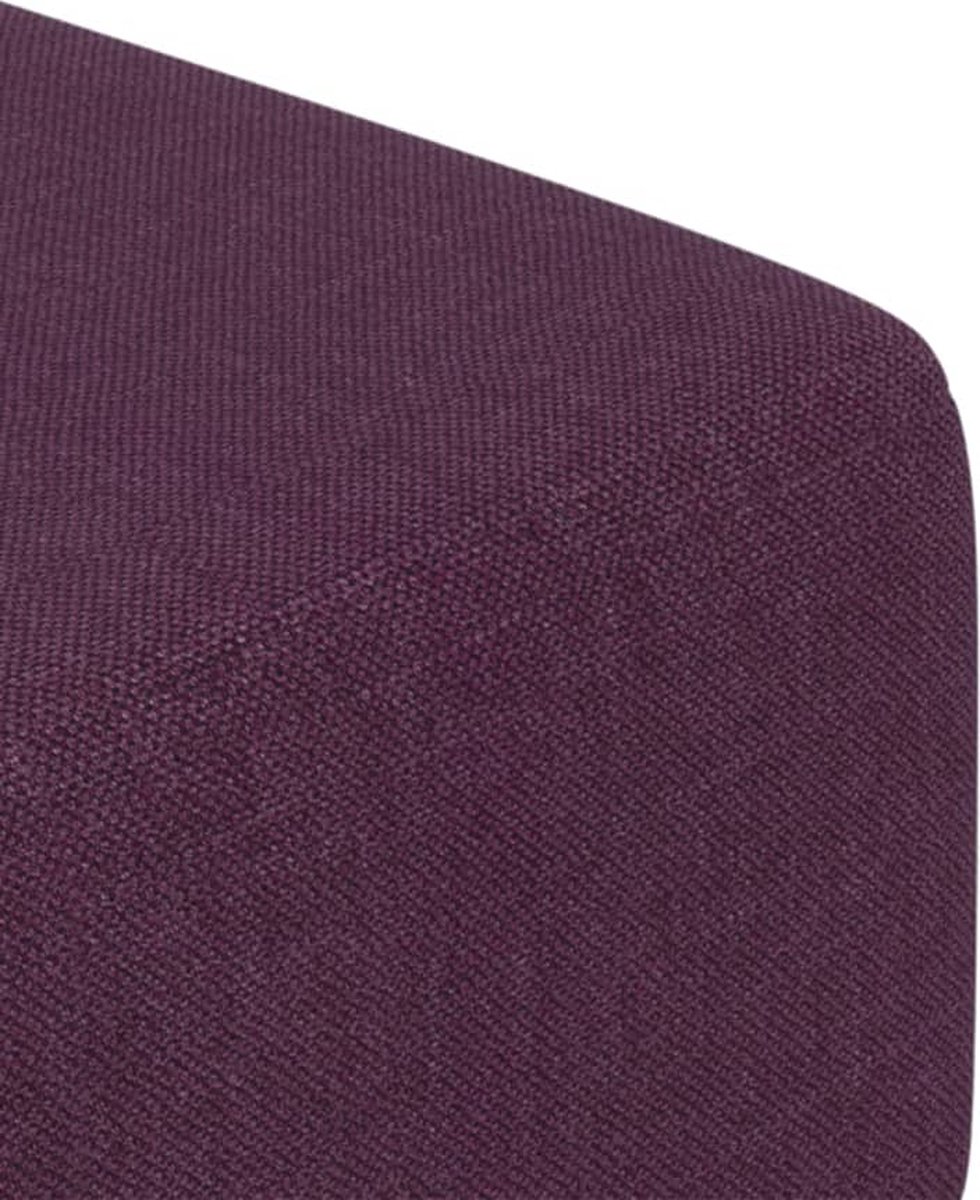 Vidaxl Slaapbank 2-zits Stof - Paars