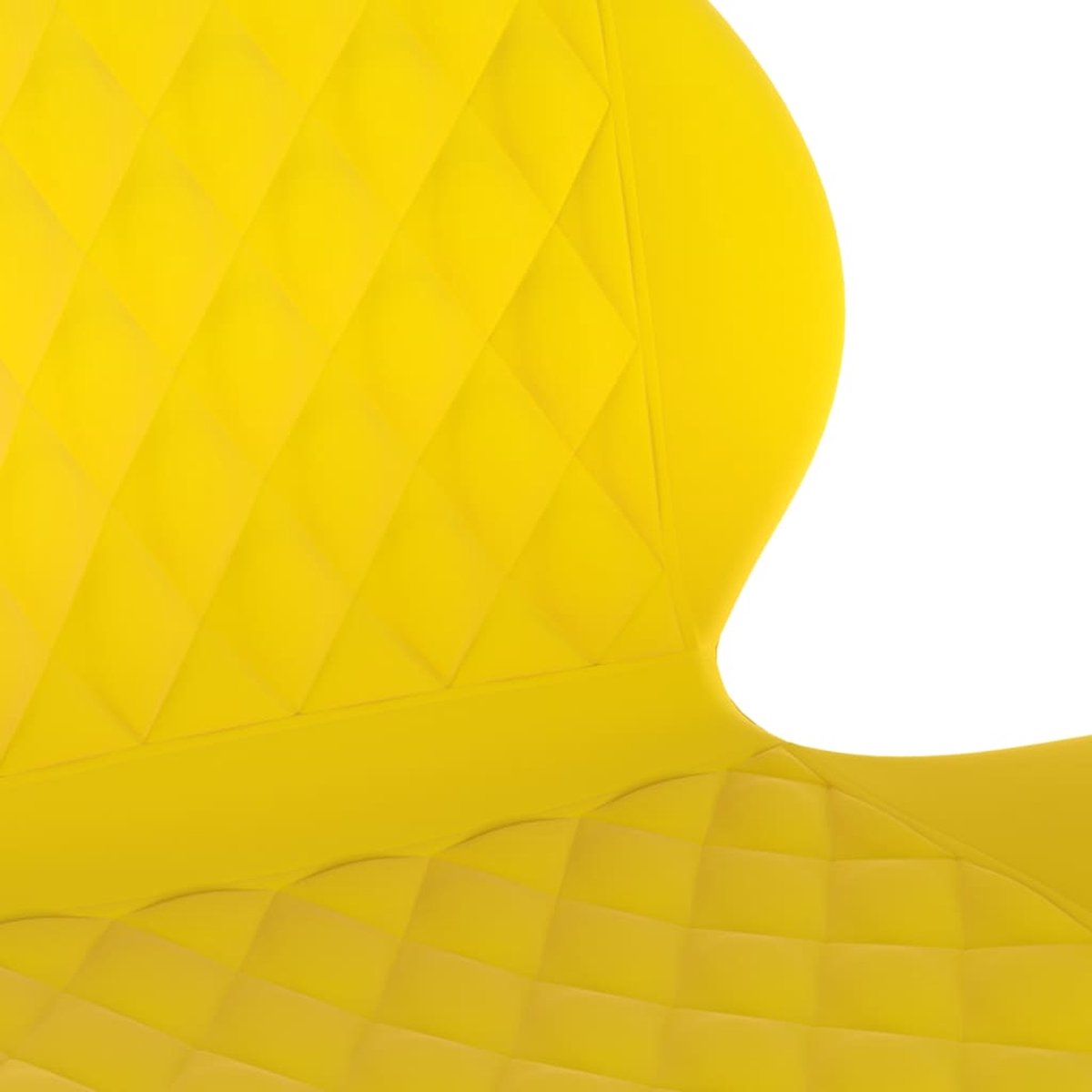 Vidaxl Eetkamerstoelen Draaibaar 2 St Fluweel Mosterd - Geel