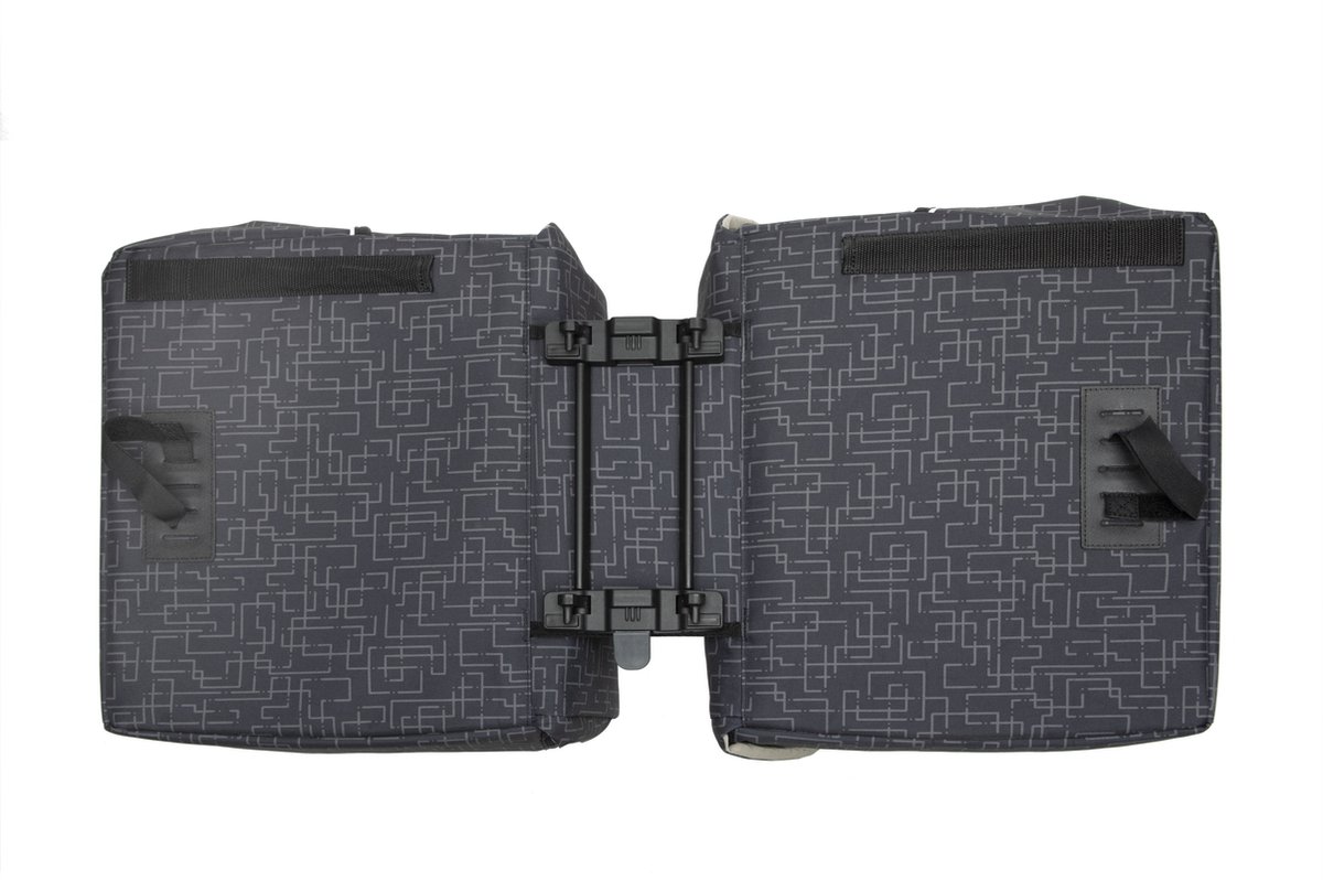 Tas New Looxs Dubbel Mondi Joy - Zwart