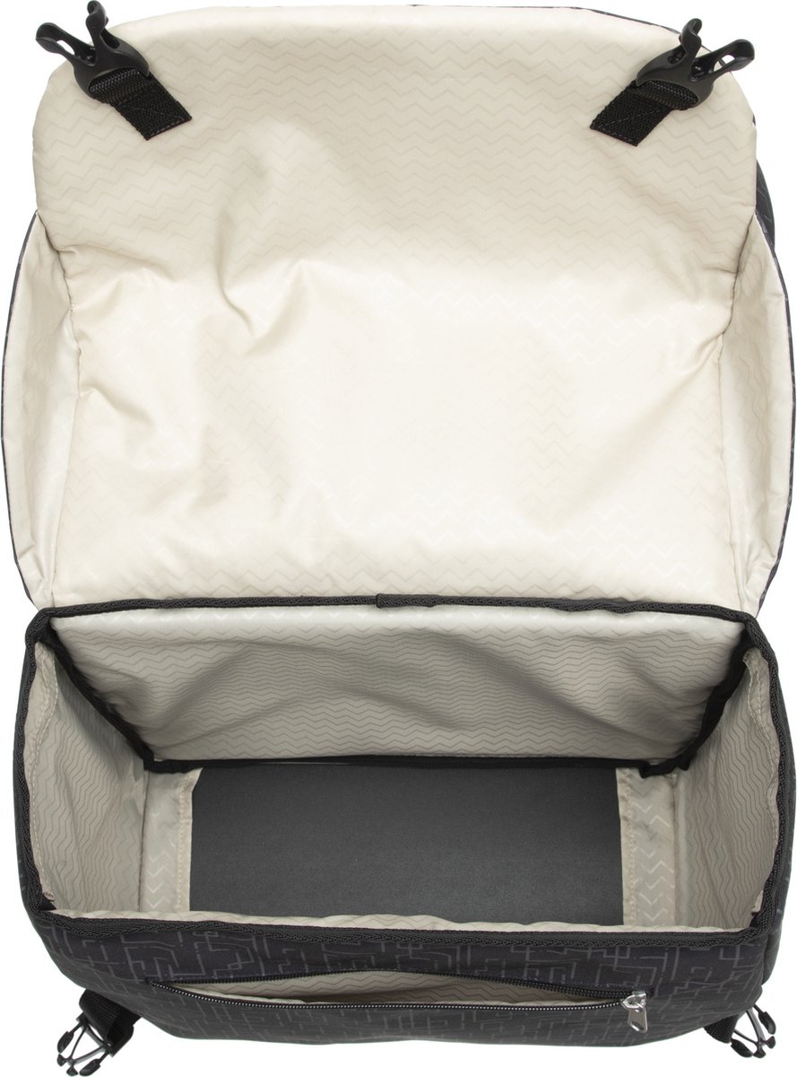 Tas New Looxs Dubbel Mondi Joy - Zwart