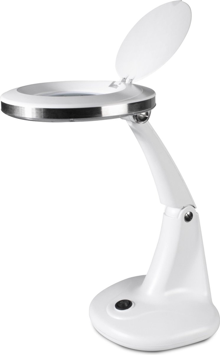 Fysic Led Tafel Loeplamp, Vergroting 2,25x Fl-30led Wit