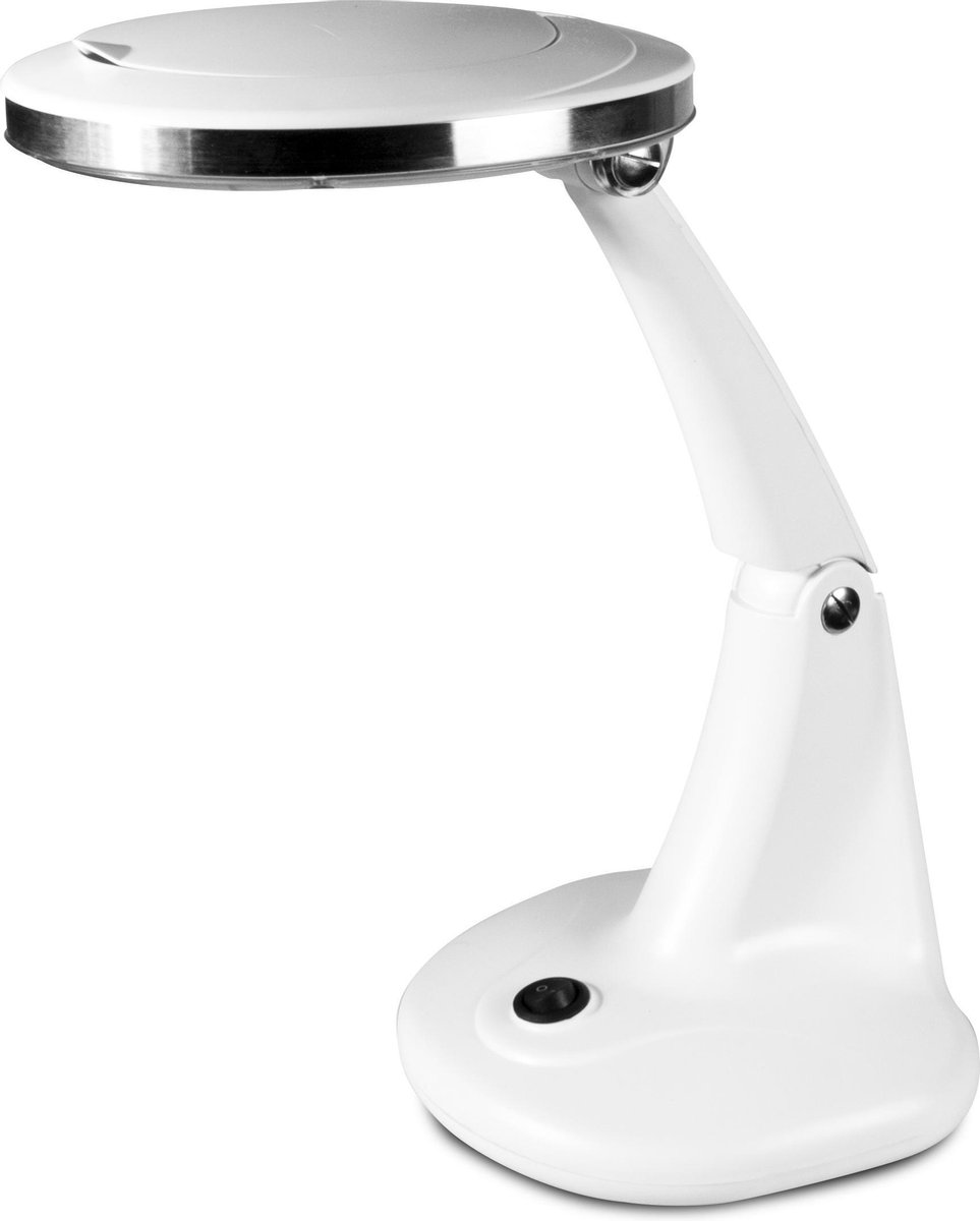 Fysic Led Tafel Loeplamp, Vergroting 2,25x Fl-30led Wit