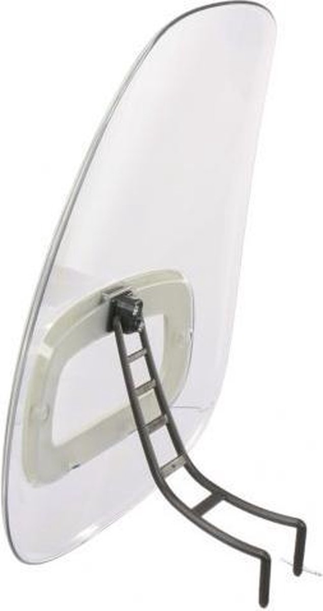 Bobike Windscherm One+ Snow Wit - Zwart