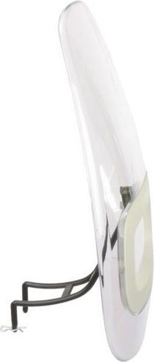 Bobike Windscherm One+ Snow Wit - Zwart