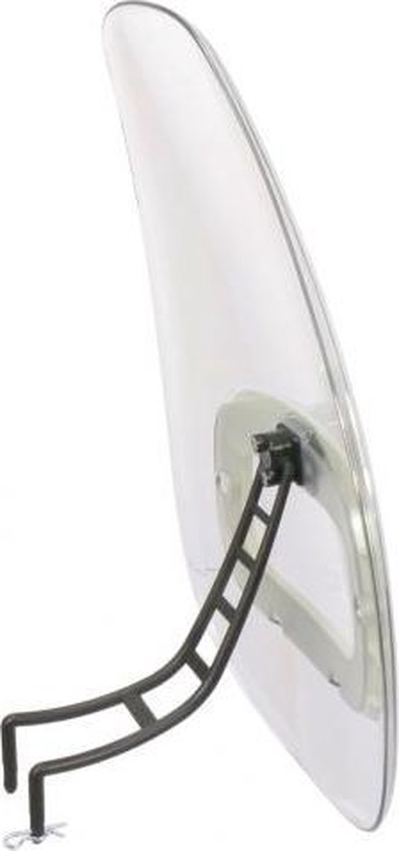 Bobike Windscherm One+ Snow Wit - Zwart