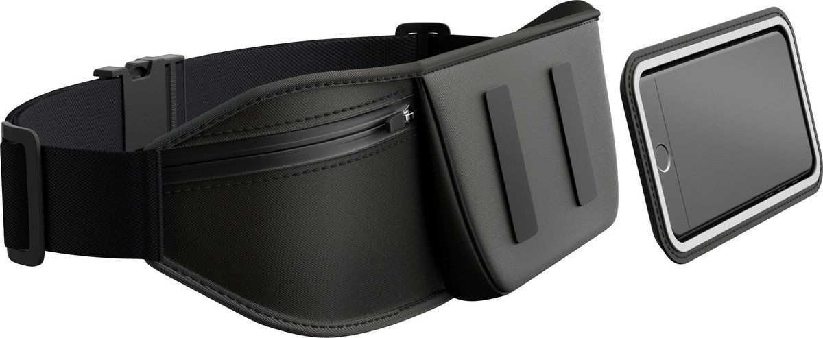 Shapeheart Heuptas Lycra/siliconen Maat M - Zwart